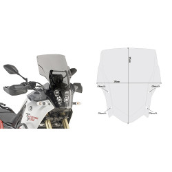 Givi Smoked Windshield