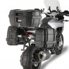 Valises latérales Givi Trekker 33LT
 Coloris-Black Line - Aluminium peint en noir