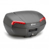 Top case Givi E46 Riviera Monolock®
 Coloris-Noir / catadioptres rouges