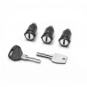 Kit serrure Givi Smart Security Lock
 Serrures-SLR103 : 3 cylindres