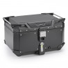 Top case Givi Trekker Outback Evo Smart 58LT sans SSL
 Coloris-Black Line - Aluminium peint en noir